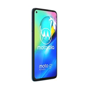 Motorola Moto G8 Power XT2041-3 Dual-SIM 64GB (GSM Only | No CDMA) Factory Unlocked 4G/LTE Smartphone (Capri Blue) - International Version