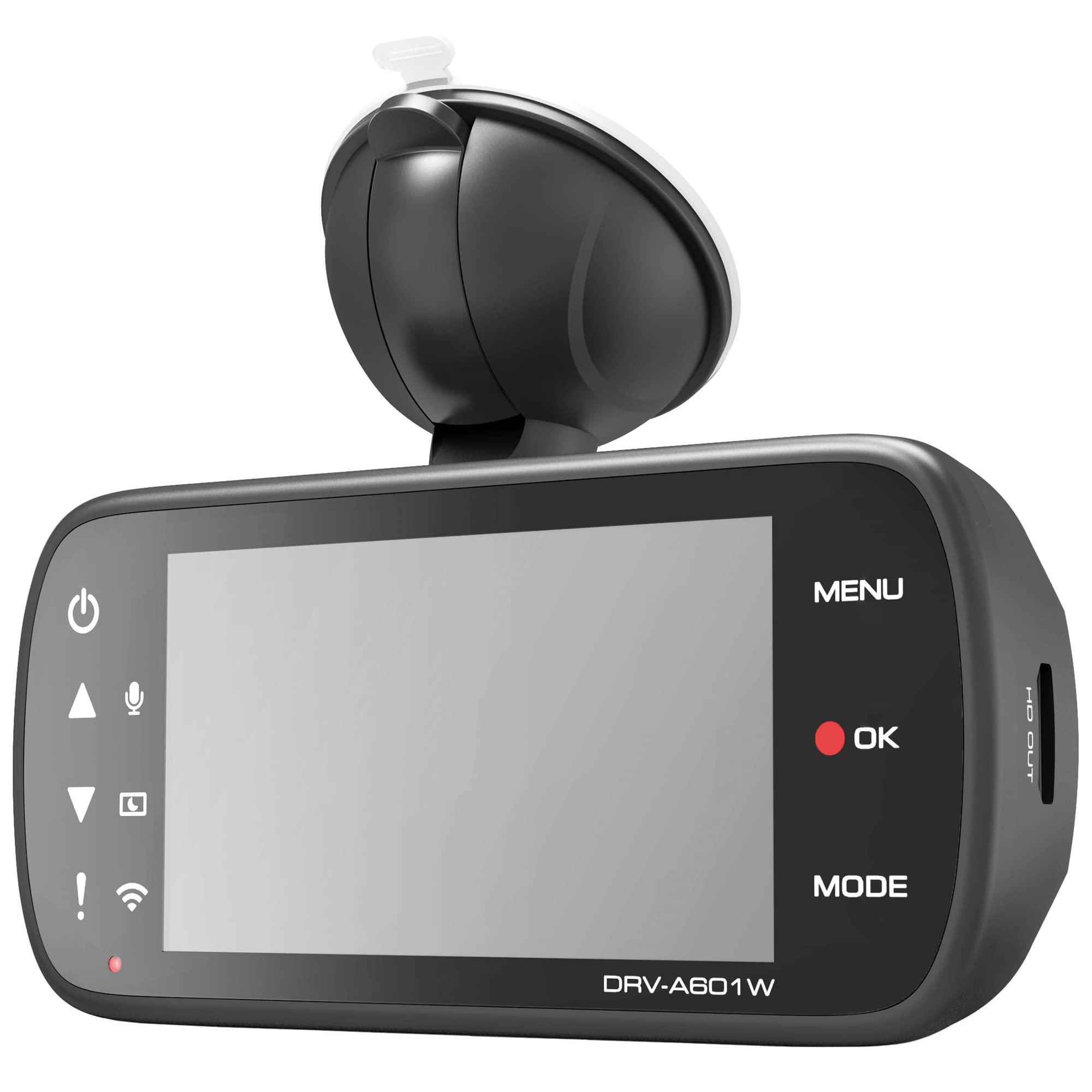 Kenwood DRV-A601W 4K Ultra Car Dash Cam with Built in GPS, G-Shock and 3-Inch Display