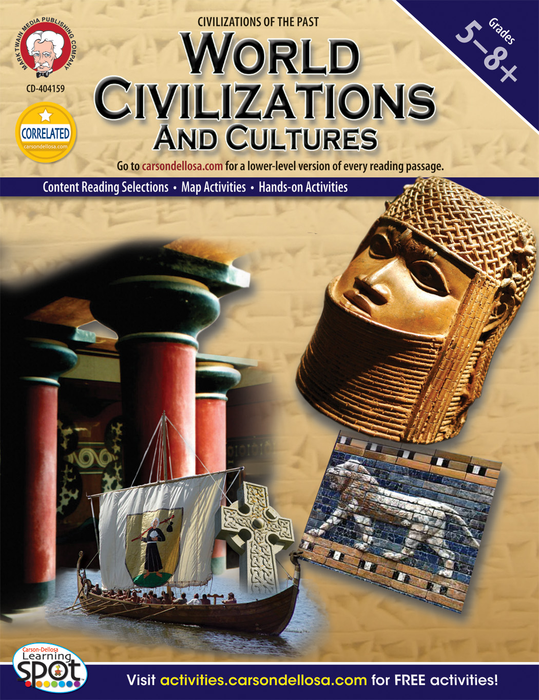 Mark Twain | World Civilizations and Cultures Workbook | Grades 5–8, Printable