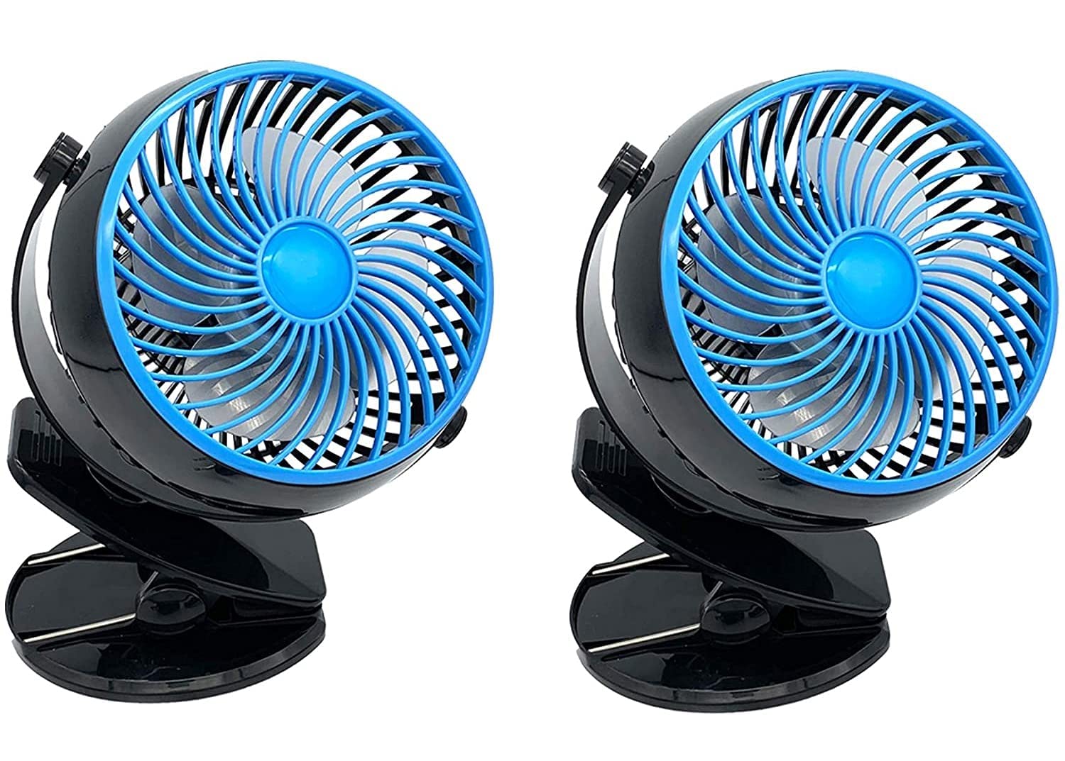 Spark Innovators Go Fan - Rechargeable Lithium Ion Fan - (2) Pack - As Seen on TV