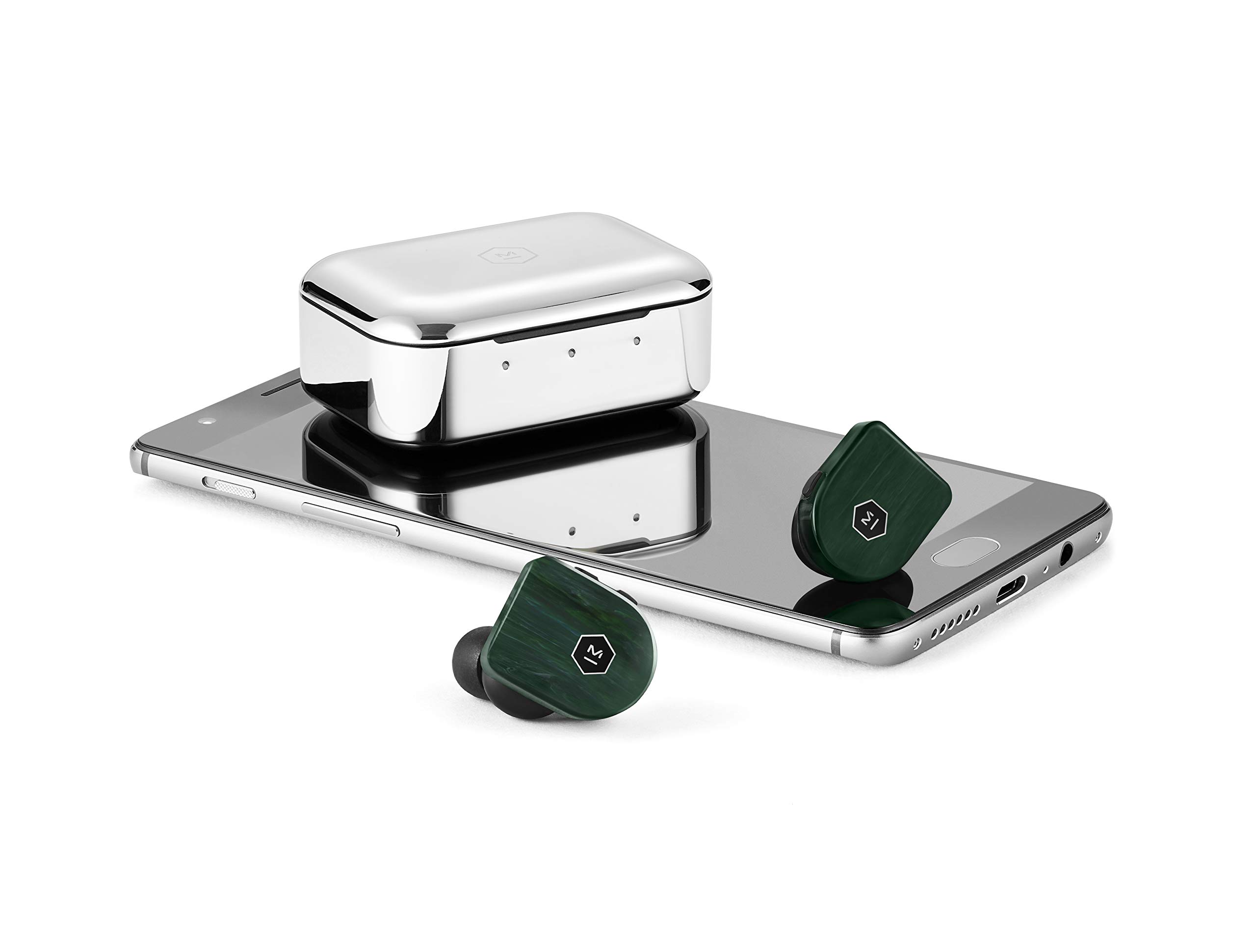 Master and Dynamic MW07 Plus True Wireless Earphones - Jade Green