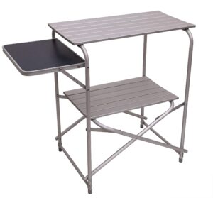 alps mountaineering utility table, one size, silver