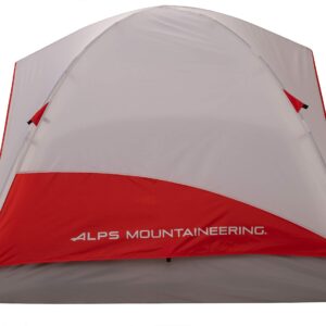 ALPS Mountaineering Meramac 4-Person Tent, Gray/Red