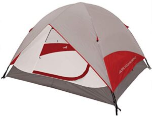 alps mountaineering meramac 6-person tent - gray/red