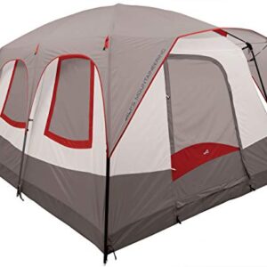 ALPS Mountaineering Camp Creek Two-Room Tent - Gray/Red