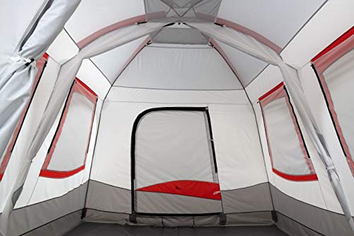 ALPS Mountaineering Camp Creek Two-Room Tent - Gray/Red