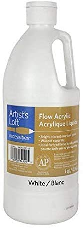 Artist's Loft soft body Acrylic, 32 White (Pack 2)