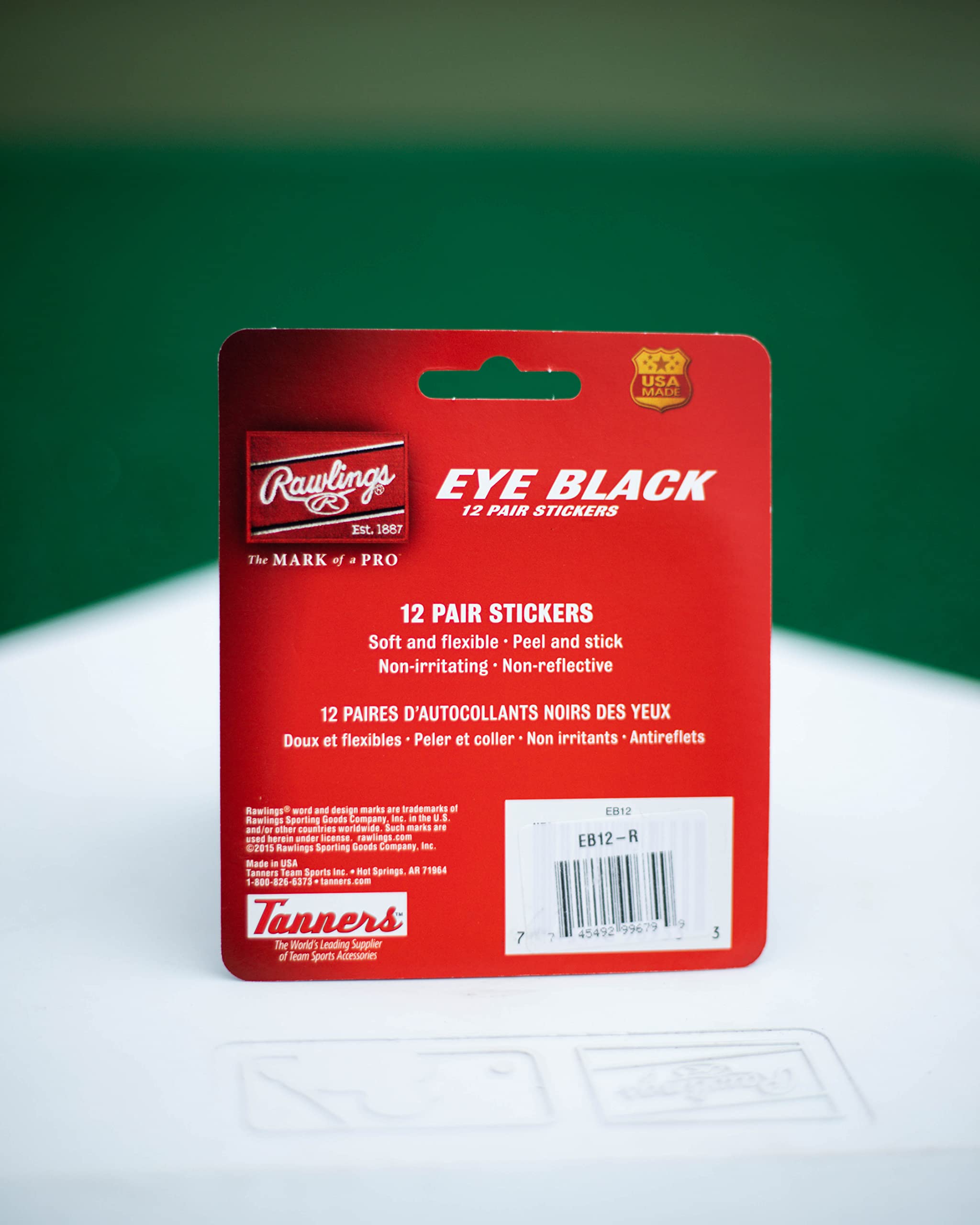 Rawlings | EYE BLACK Adhesive Stickers | Yellow