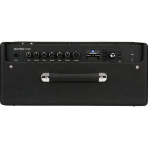 Fender Mustang GTX100 Guitar Amp and 7 Button Footswitch, 100 Watts, with 2-Year Warranty Integrated Looper, Bluetooth Audio Streaming for Play Along, 24.5Dx21.05Wx13.05H Inches, Black