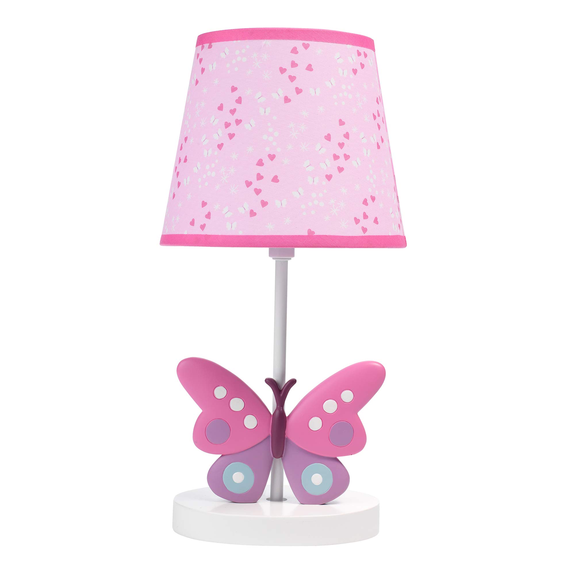 Bedtime Originals Lamp with Shade & Bulb, Magic Garden, Multicolor , 7x7x14.5 Inch (Pack of 1)