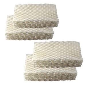 hqrp 4-pack humidifier wick filter compatible with relion wf813 fits relion rcm832 rcm-832 rcm-832n, equate eq-2119-ul eqwf813 humidifiers