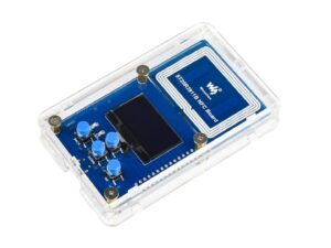 waveshare st25r3911b nfc development kit with at32f413rct7 controller nfc reader oled display supports multi nfc protocols