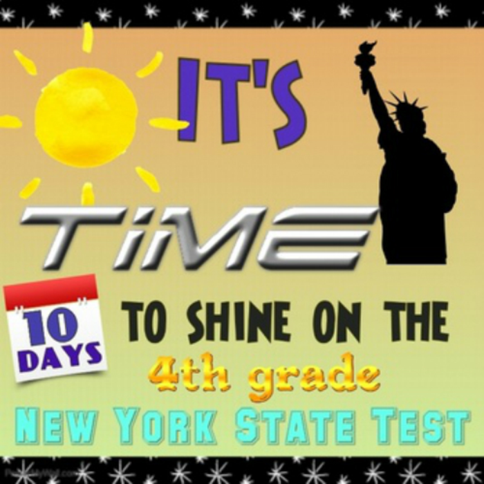 New York 4th Grade Math Common Core Test Prep - 10 day Review; PRINTABLE DISTANCE LEARNING RESOURCE