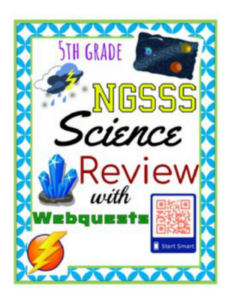 5th grade ngsss science review webquests for the science standards assessment