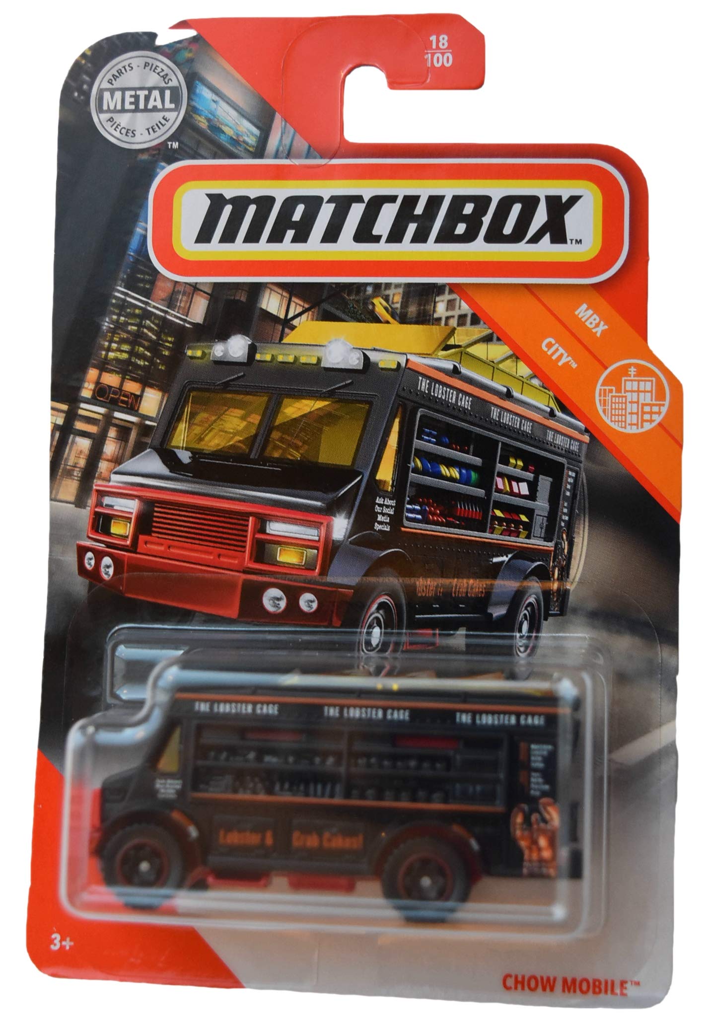 Matchbox City Series Chow Mobile 18/100, Black