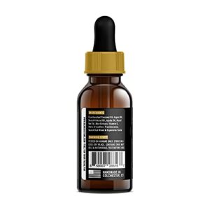 Beard Octane: Liquid Gold - Natural Beard Oil w/Argan Oil - 1 Oz - Promotes Healthy Softer Beards - Made in USA - Premium Handcrafted Beard Care