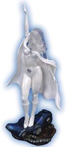 diamond select toys marvel gallery: emma frost diamond pvc figure, multicolor, 12 inches