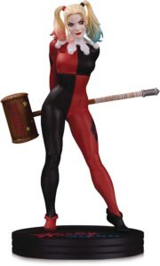 dc cover girls: harley quinn by frank cho statue
