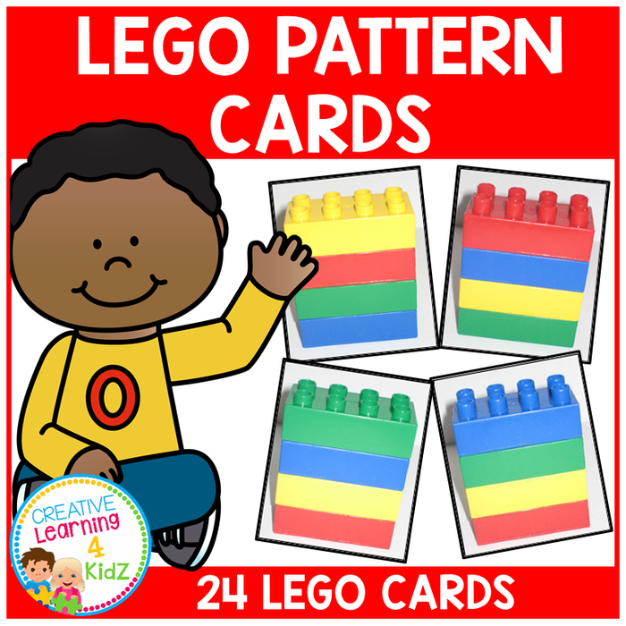 Building Brick Pattern Cards