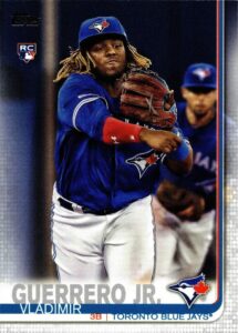 2019 topps update baseball #us1 vladimir guerrero jr. rookie card