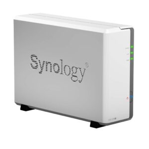 Synology DiskStation DS120j NAS Server, Marvell Armada 3700 88F3720, 512MB DDR3L Memory, 2TB SATA, Synology DSM Software