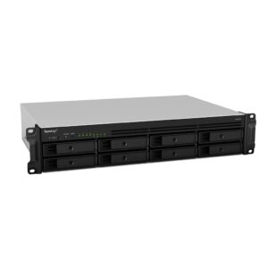 Synology RackStation RS1219+ NAS Server Bundle with Rail Kit, Intel Atom C2538 Quad-Core, 16GB DDR3 SDRAM, 4TB SSD, 60TB SATA HDD, DSM Software