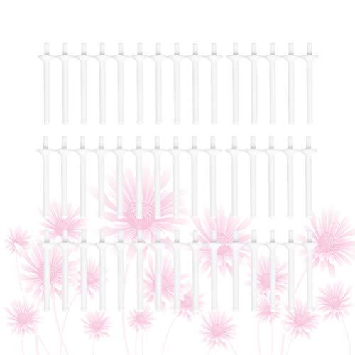 HEALLILY Nose Wax Applicator Sticks Spatulas for Nostril Nasal Cleaning Ear Hairs Eyebrow Facial Hair Removal Tools 40Pcs