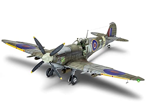 Revell RV00457 Supermarine Spitfire Mk.IXc-Technik Model Kit with Electronics, Unpainted