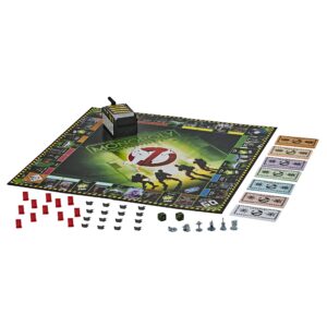 Monopoly Game: Ghostbusters Edition; Monopoly Board Game for Kids Ages 8 and Up