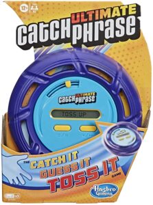 hasbro gaming ultimate catch phrase electronic party game for ages 12 and up, blue