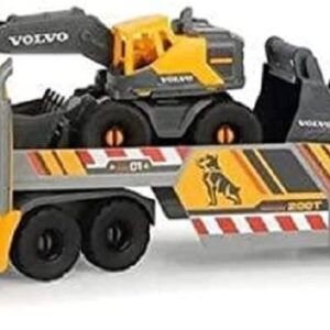 DICKIE TOYS - 28 Inch Mack Truck with 2 Volvo Construction Trucks