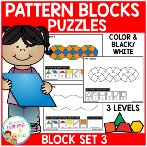 pattern block puzzles set 3