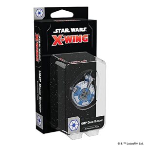 star wars x-wing 2nd edition miniatures game hmp droid gunship expansion pack | strategy game for adults and teens | ages 14+ | 2 players | average playtime 45 minutes | made by atomic mass games