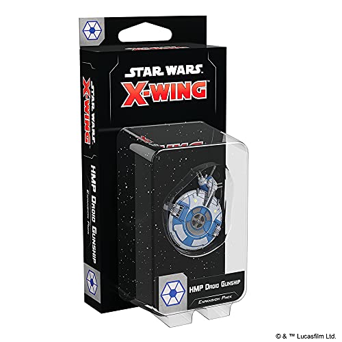 Star Wars X-Wing 2nd Edition Miniatures Game HMP Droid Gunship EXPANSION PACK | Strategy Game for Adults and Teens | Ages 14+ | 2 Players | Average Playtime 45 Minutes | Made by Atomic Mass Games