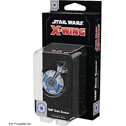 Star Wars X-Wing 2nd Edition Miniatures Game HMP Droid Gunship EXPANSION PACK | Strategy Game for Adults and Teens | Ages 14+ | 2 Players | Average Playtime 45 Minutes | Made by Atomic Mass Games