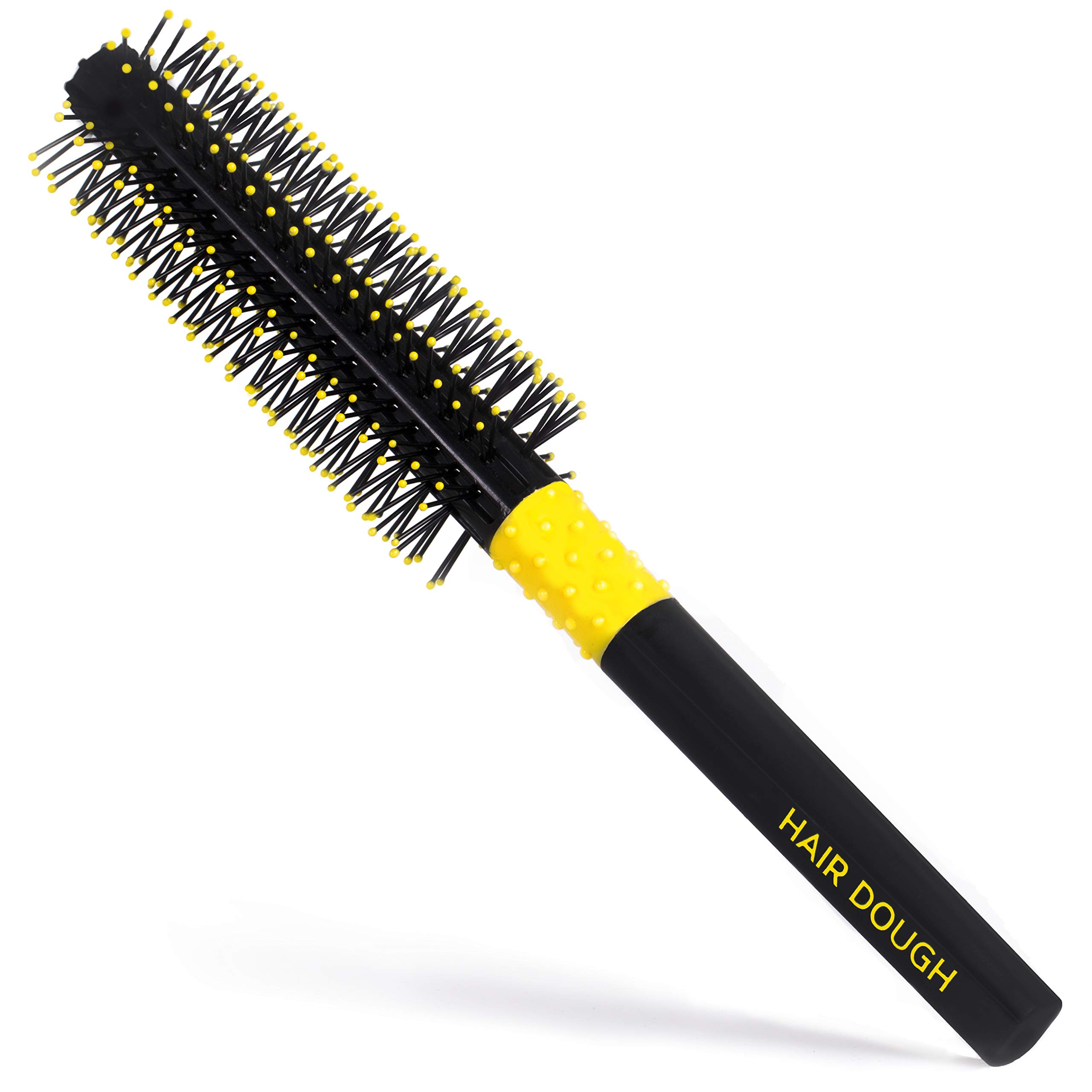 Hair Dough Quiff Roller Round Brush, Small is perfect to Style and Add Volume to any Short Hair, Roller Brush works great with Wax, Clay, Beard Balm, Pomade.