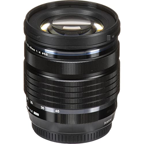 Olympus M.Zuiko Digital ED 12-45mm f/4.0 PRO Lens, Black