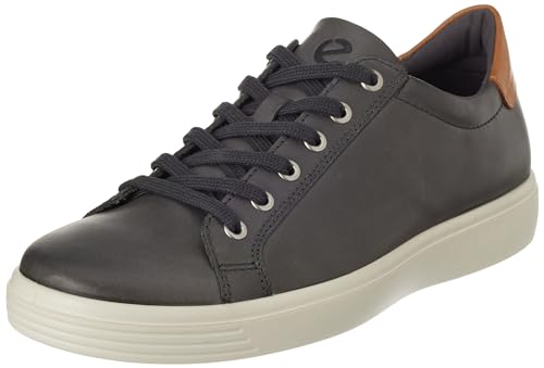 ECCO Men's Soft Classic Sneaker, MOONLESS/LION, 9 M US