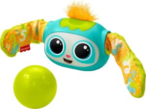 fisher-price rollin’ rovee learning toy with music lights and smart stages educational content for baby toddler and preschool kids