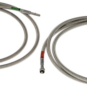 Dorman 819-876 Flexible Stainless Steel Braided Fuel Line Compatible with Select Chevrolet / GMC Models (OE FIX)