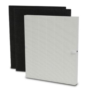 natural-breeze replacement hepa filter and carbon activated filter comparable to ap-1512hh, compatible with ap-1512hh mighty air purifier