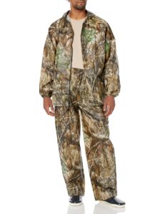 frogg toggs mens ultra-lite2 waterproof breathable protective suit rainwear, realtree edge, x-large us