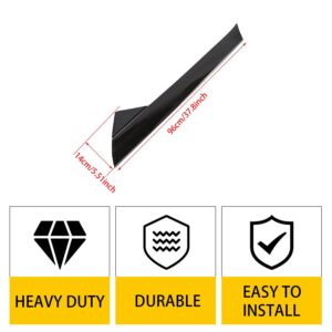 KUAFU A-Pillar Molding Windshield Outer Trim Compatible with 2011-2019 Ford Explorer 4 Door Utility Replacement for BB5Z7803136AA BB5Z-7803136-AB