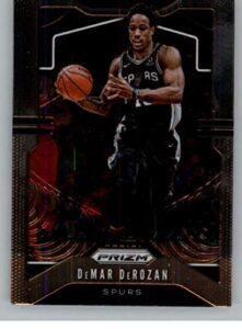 2019-20 prizm nba #134 demar derozan san antonio spurs official panini basketball trading card