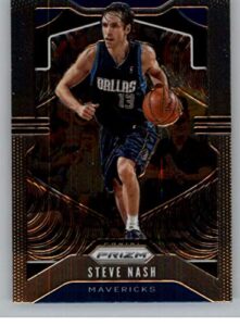 2019-20 prizm nba #28 steve nash dallas mavericks official panini basketball trading card