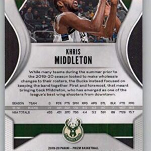 2019-20 Panini Prizm #235 Khris Middleton NM-MT Bucks