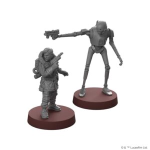 Star Wars Legion Cassian Andor and K-2SO Expansion | Two Player Battle Game | Miniatures Game | Strategy Game for Adults and Teens | Ages 14+ | Average Playtime 3 Hours | Made by Atomic Mass Games