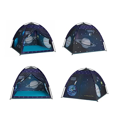 alprang Space World Play Tent Galaxy Dome Playhouse for Boys and Girls Imaginative Play-Astronaut Space for Kids Indoor and Outdoor Fun, Perfect Kid’s Gift- 47" x 47" x 43"