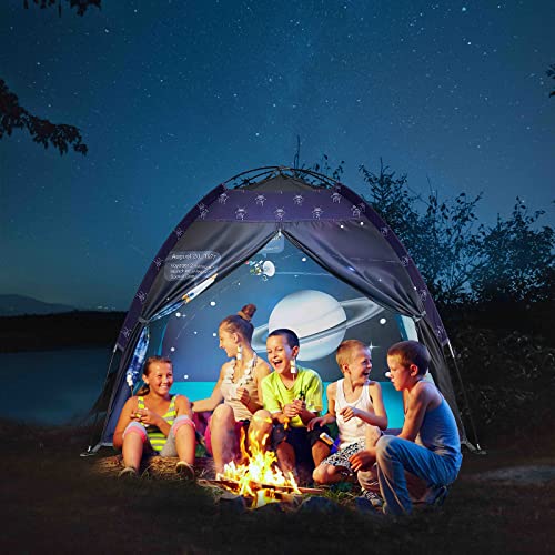 alprang Space World Play Tent Galaxy Dome Playhouse for Boys and Girls Imaginative Play-Astronaut Space for Kids Indoor and Outdoor Fun, Perfect Kid’s Gift- 47" x 47" x 43"