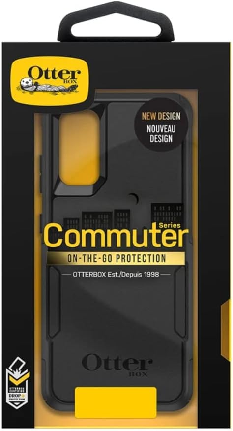 OTTERBOX COMMUTER SERIES Case for Galaxy S20/Galaxy S20 5G (NOT COMPATIBLE WITH GALAXY S20 FE) - BLACK